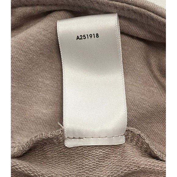 LOGO Lounge by Lori Goldstein Pull On Knit Crop Wide Leg Pants Beige Pockets 1X - Picture 7 of 11